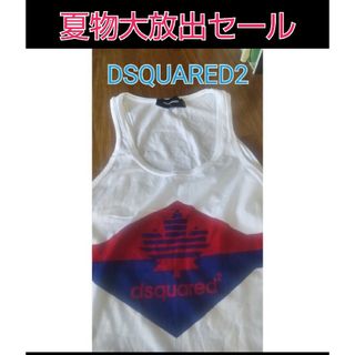 ディースクエアード(DSQUARED2)のDSQUARED2   タンクトップ。Lサイズ。(タンクトップ)