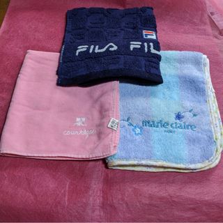 クレージュ(Courreges)の🎀FILA❁クレージュ❁マリークレールはんかちセット(ハンカチ)