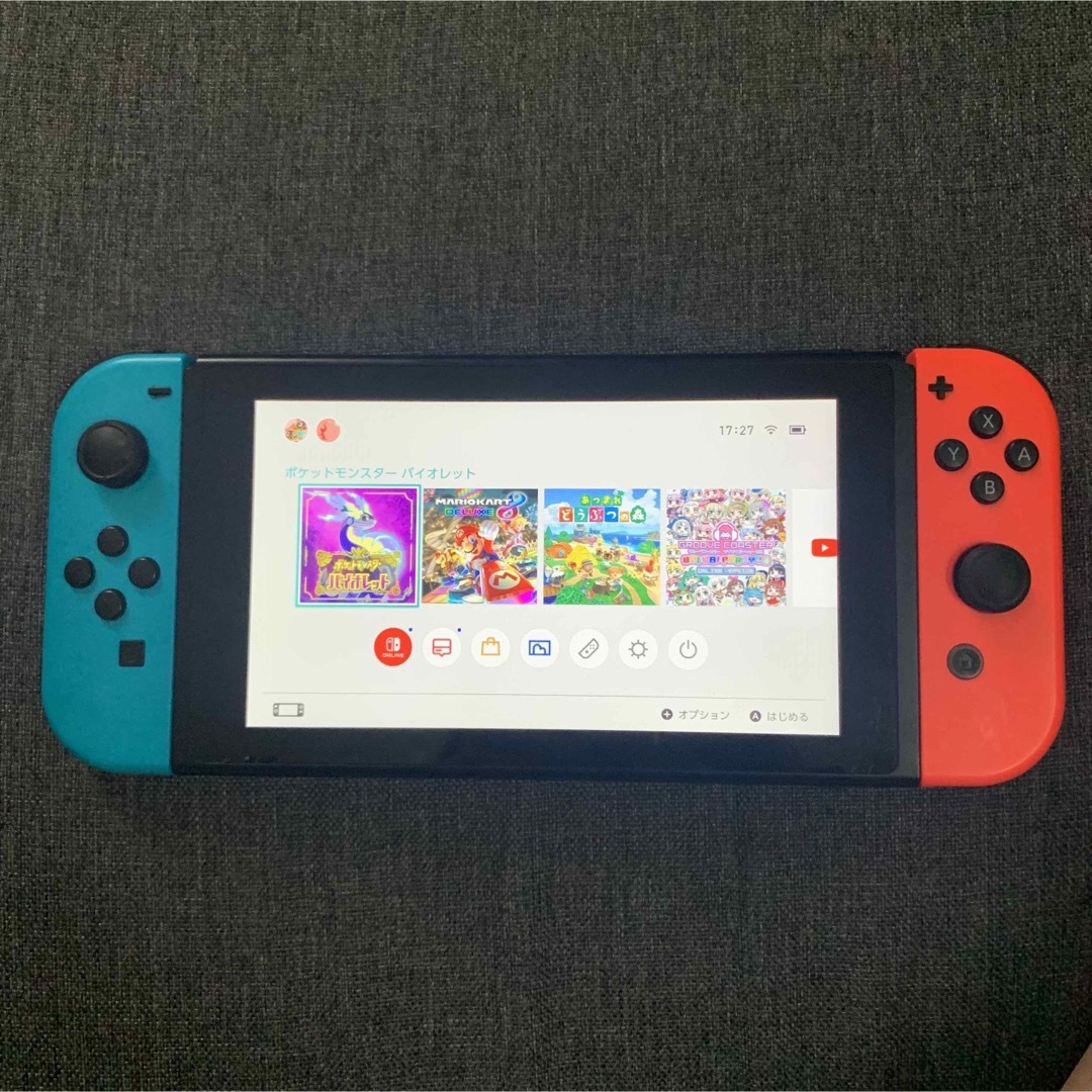 Nintendo Switch 本体　カセット有ポケモンバイオレット