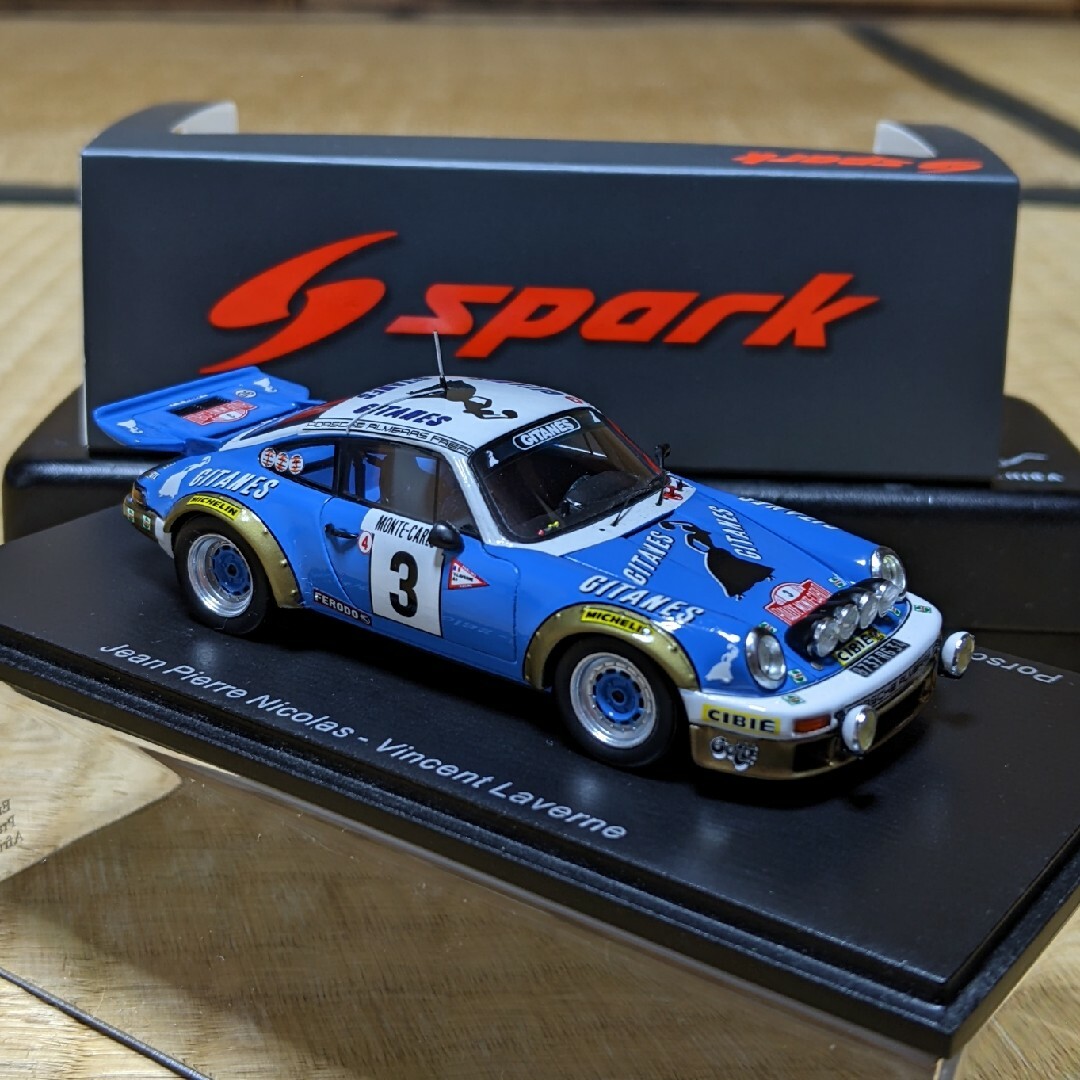 spark、スパーク1/43　ポルシェ911カレラRS 2.7