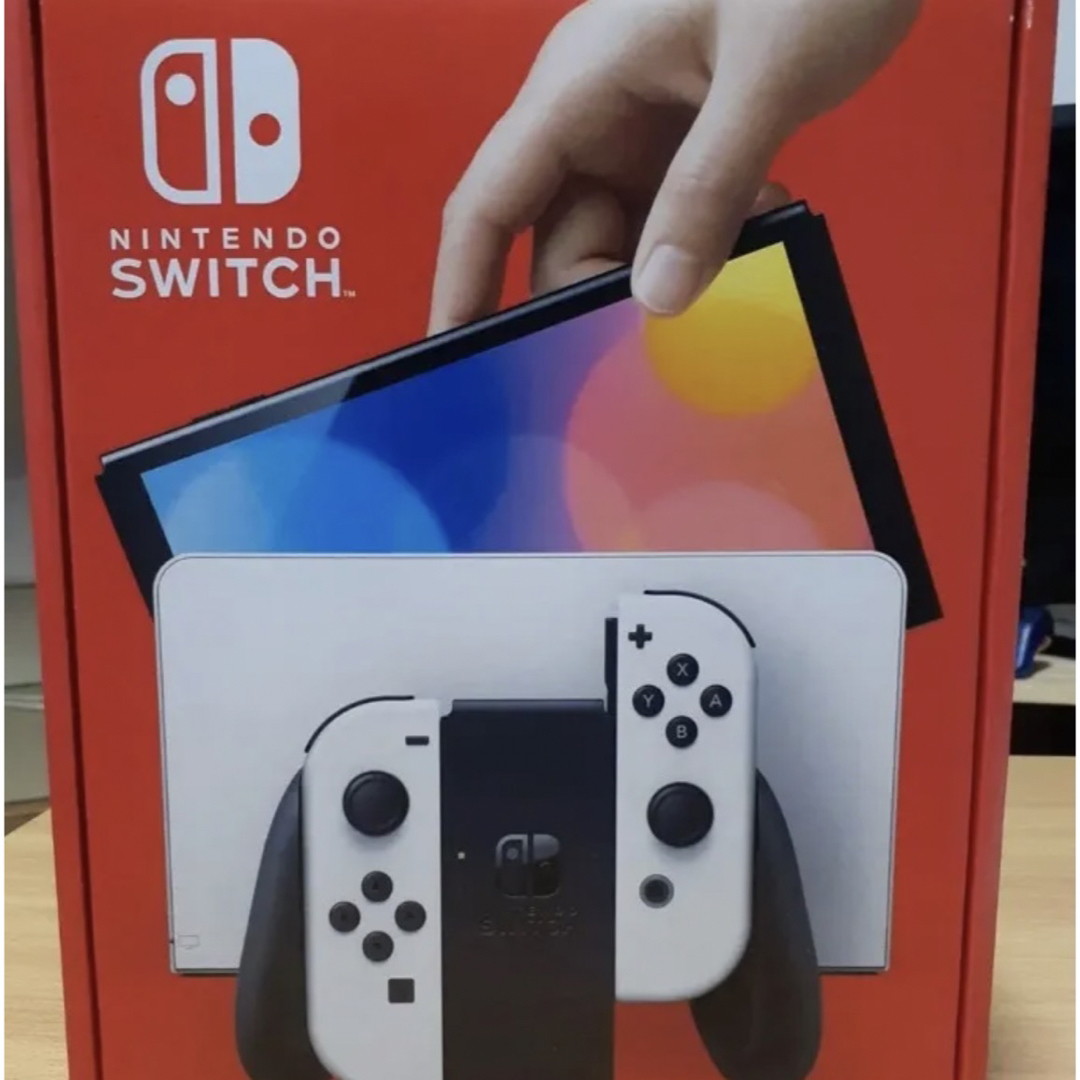 Nintendo Switch 有機ELモデル Joy-Con(L)/(R) ホ エンタメ/ホビーのゲームソフト/ゲーム機本体(家庭用ゲーム機本体)の商品写真