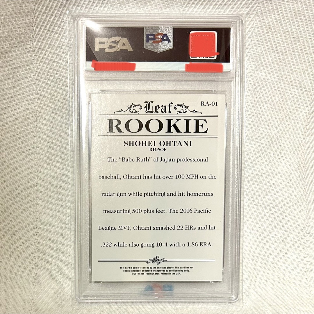 大谷翔平　leaf ROOKIE RC ルーキーカードcid大谷翔平