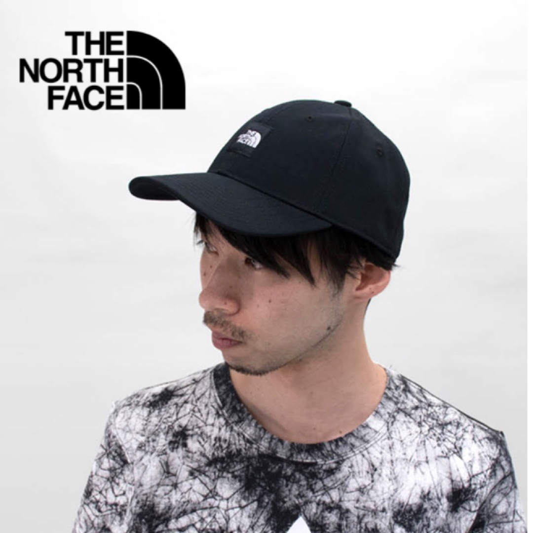 THE NORTH FACE(ザノースフェイス)のノースフェイス スクエアロゴ キャップ Black 新品 国内正規品 エンタメ/ホビーのコレクション(その他)の商品写真