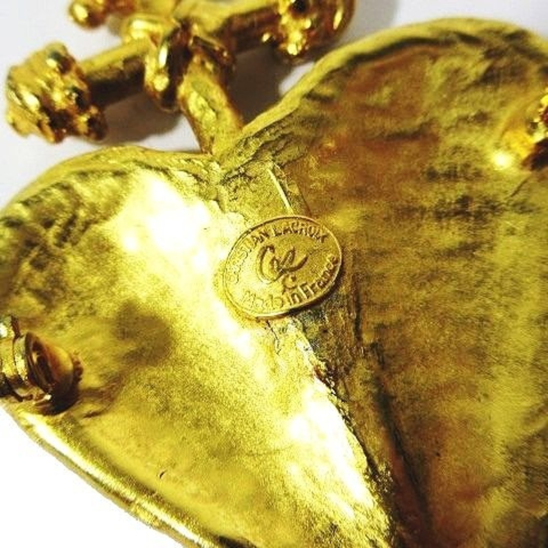 Christian Lacroix - CHRISTIAN LACROIX Vintage ゴールド ブローチ