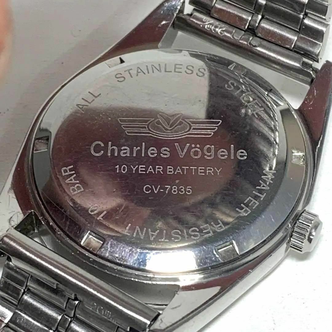 Charles Vogele(シャルルホーゲル)の184 Charles Vogele シャルルホーゲル メンズ 腕時計 クォーツ メンズの時計(腕時計(アナログ))の商品写真