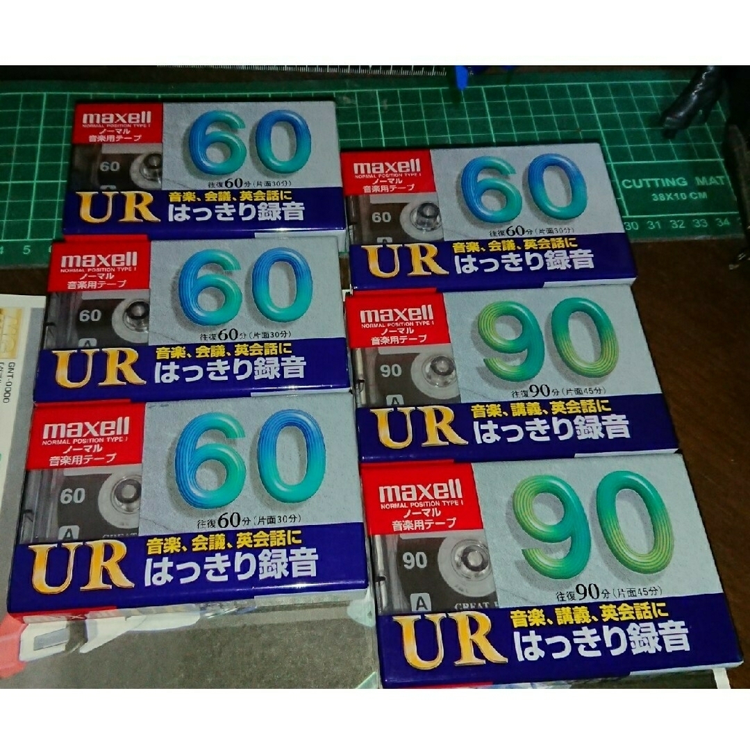 maxell - カセットテープ6本 maxellノーマル未使用の通販 by naochan's