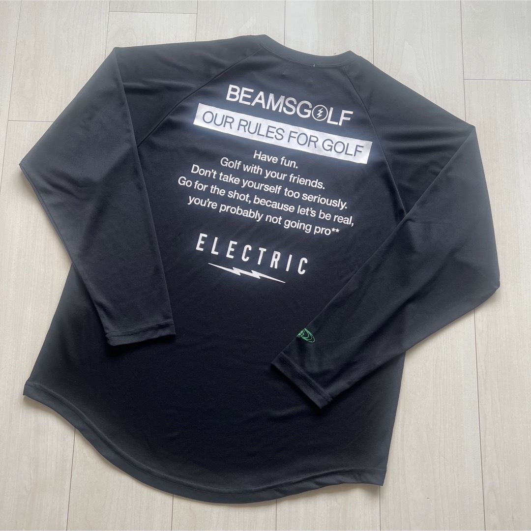 BEAMSGOLF(ビームスゴルフ)のELECTRIC GOLF × BEAMS GOLF ロングスリーブTシャツ S スポーツ/アウトドアのゴルフ(ウエア)の商品写真