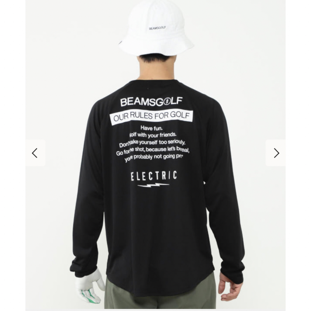 BEAMSGOLF(ビームスゴルフ)のELECTRIC GOLF × BEAMS GOLF ロングスリーブTシャツ S スポーツ/アウトドアのゴルフ(ウエア)の商品写真