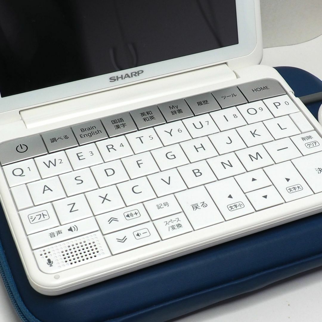 SHARP(シャープ)の新同美品 高校生/一般教養 電子辞書100コンテンツ シャープ PW-SA4 スマホ/家電/カメラのPC/タブレット(電子ブックリーダー)の商品写真