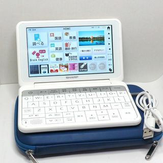 シャープ(SHARP)の新同美品 高校生/一般教養 電子辞書100コンテンツ シャープ PW-SA4(電子ブックリーダー)