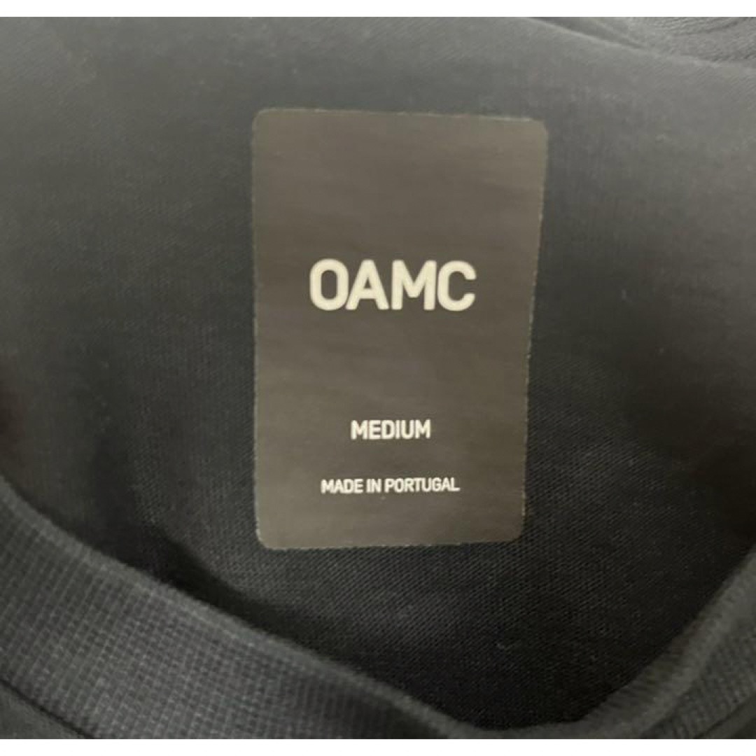 OAMC Logo Spray Tシャツ ロゴスプレー ブラック M 3