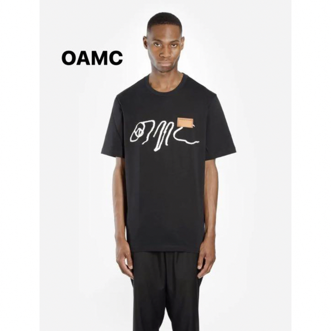 OAMC Logo Spray Tシャツ ロゴスプレー ブラック M