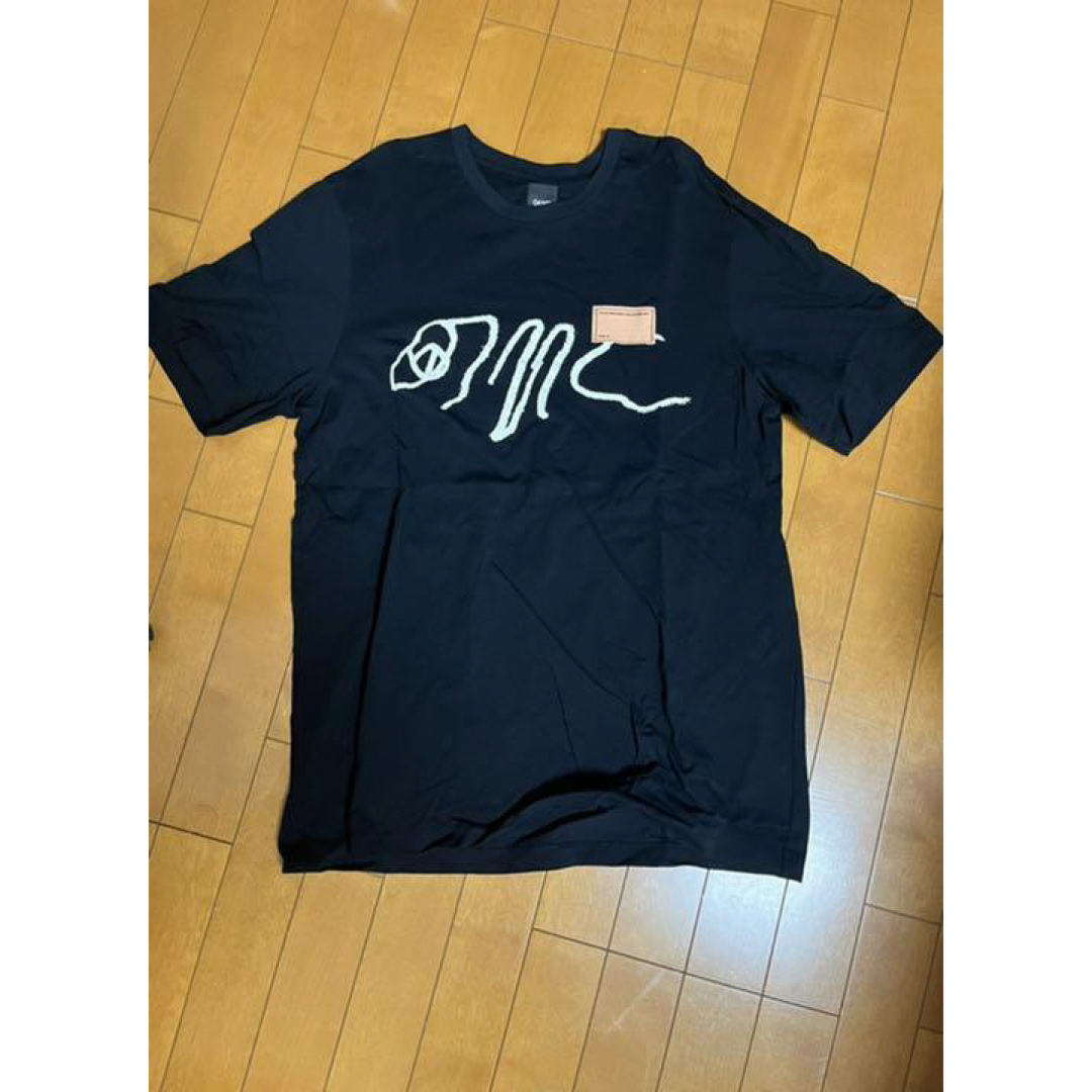 OAMC Logo Spray Tシャツ ロゴスプレー ブラック M 1