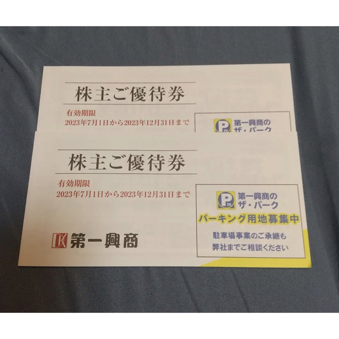 第一興商(ビッグエコー) 株主優待券 10000円分 - その他