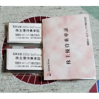 相模鉄道（相鉄線）株主優待乗車証・株主優待券　切符タイプ 80枚セット(鉄道乗車券)