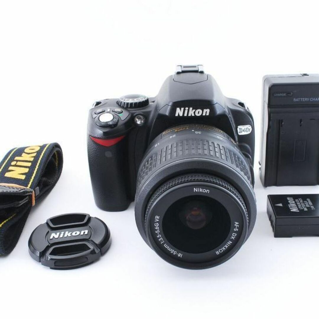 動作好調】 NIKON ニコン D40x レンズキット デジタル一眼 カメラ デジタル一眼