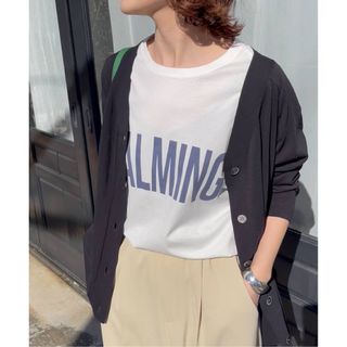 スピックアンドスパン(Spick & Span)のスピックアンドスパン  CALMINGフレンチT Tシャツ　カットソー  白(Tシャツ(半袖/袖なし))