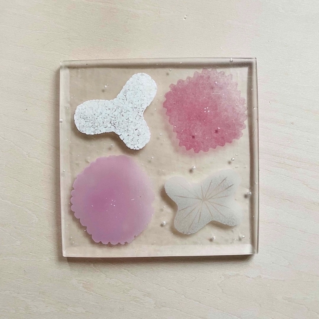 八木麻子さん ピンクの ブーケ スクエアプレート 超豪華 - ilborgobandb.it