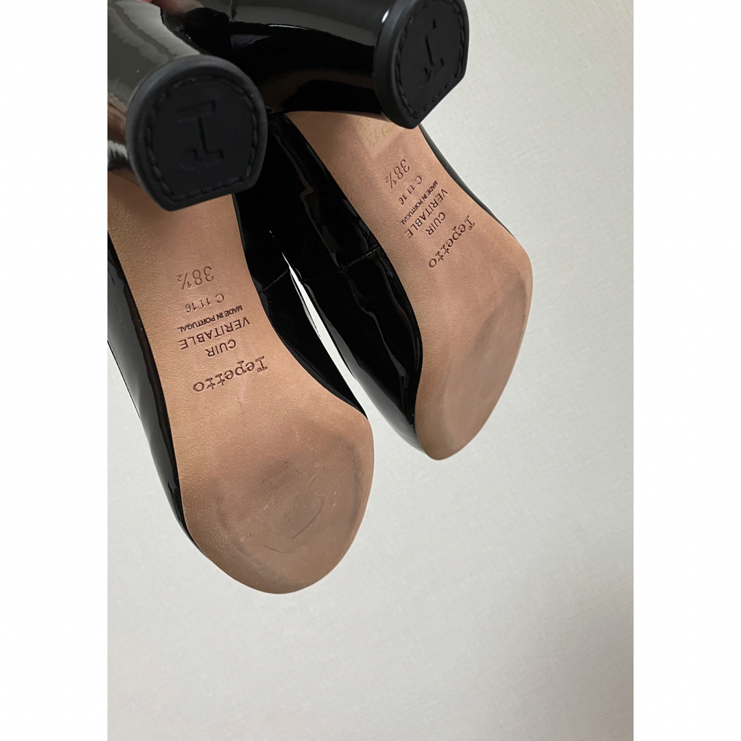 repetto(レペット)のレペット　エナメル　ストラップ　ヒール レディースの靴/シューズ(ハイヒール/パンプス)の商品写真