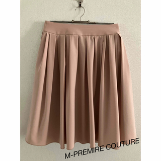 エムプルミエ(M-premier)のM-PREMIRE COUTURE エムプルミエ クチュール スカートです。(ひざ丈スカート)