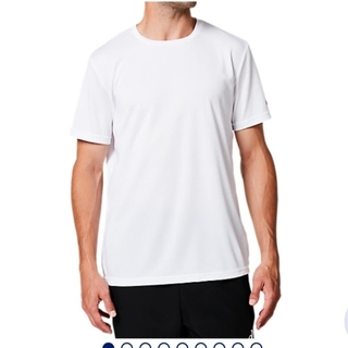 アシックス(asics)の新品！[アシックス] トレーニングウエア ワンポイント半袖シャツ メンズ S(Tシャツ/カットソー(半袖/袖なし))