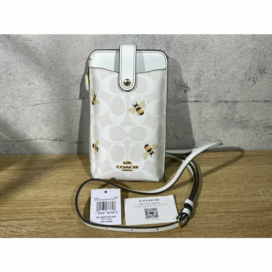 COACH - 【新品】COACH コーチ スマホショルダー クロスボディ