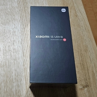 シャオミ(Xiaomi)のXiaomi 13 Ultra 512GB 白 CN版(スマートフォン本体)