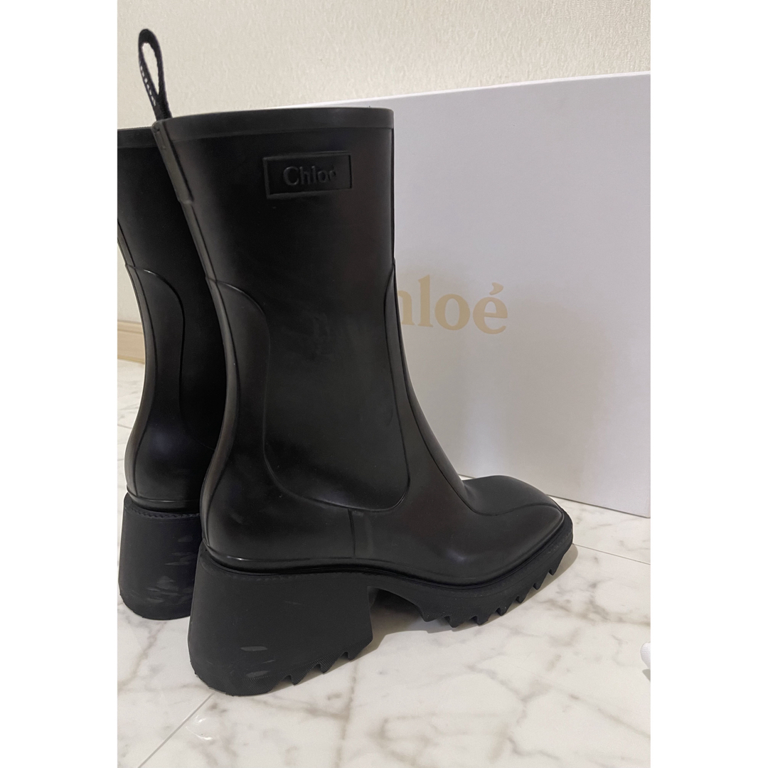 クロエ Chloe Betty レインブーツ RAIN BOOTS 39 - レインブーツ/長靴