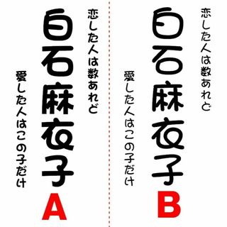 【２枚組】アイロン接着シート⭐アイドル応援タイプ⭐追っかけライブコンサートに(アイドルグッズ)