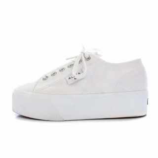 アザー(other)のアライア SUPERGA 22SS プラットフォーム スニーカー 白(スニーカー)