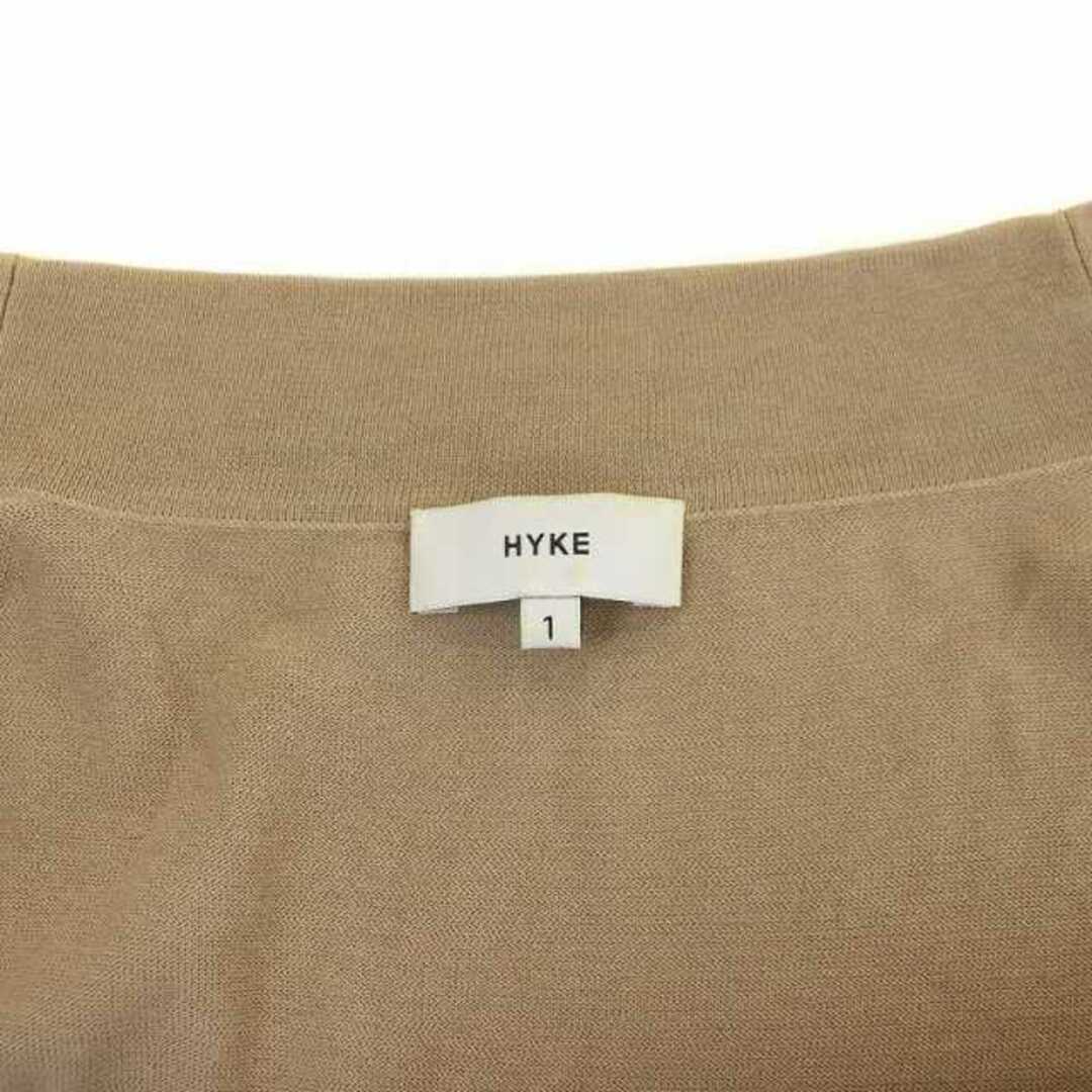 HYKE - ハイク HYKE ロングカーディガン ニット 長袖 コットン 1 S