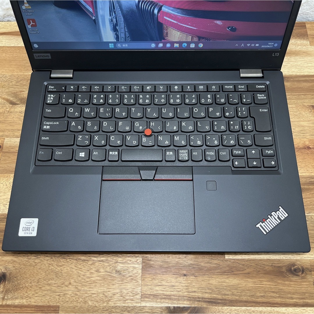 【美品】2020年モデルThinkpad☘爆速SSD256GB☘i3第10世代