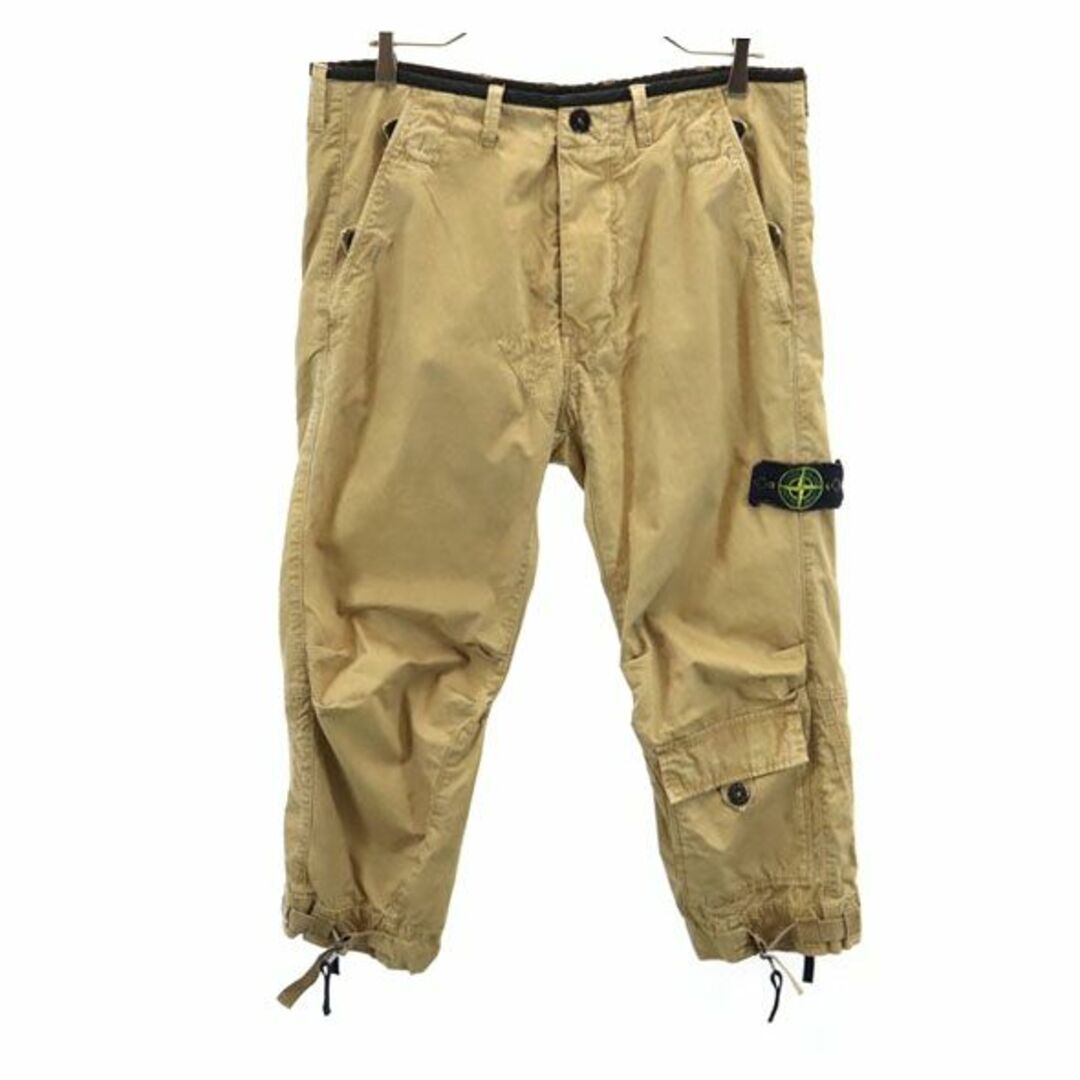 シルエットワイドSTONE ISLAND 5 POCKET PANTS W32 カーゴパンツ