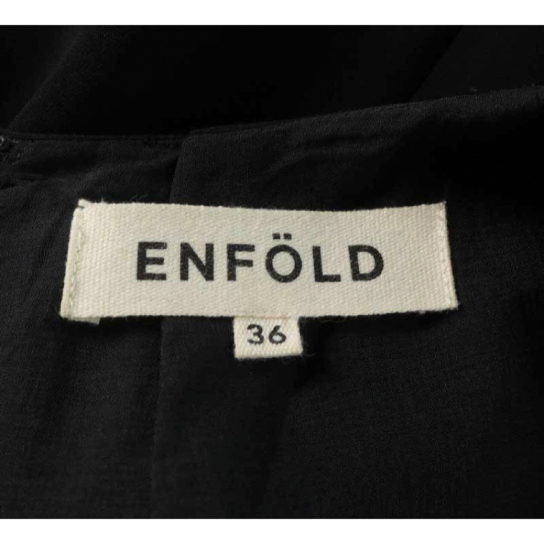 ENFOLD(エンフォルド)のエンフォルド ENFOLD オールインワン   36 黒 レディースのパンツ(オールインワン)の商品写真