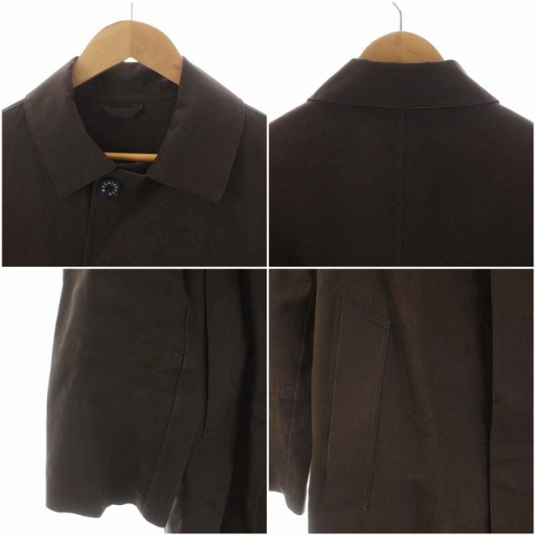 MACKINTOSH(マッキントッシュ)のマッキントッシュ ゴム引き ステンカラーコート ロング 38 茶 メンズのジャケット/アウター(ステンカラーコート)の商品写真