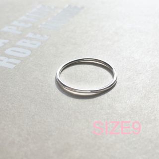 プラージュ(Plage)の再販【silver 925 】華奢なシンプルリング《9号》(リング(指輪))