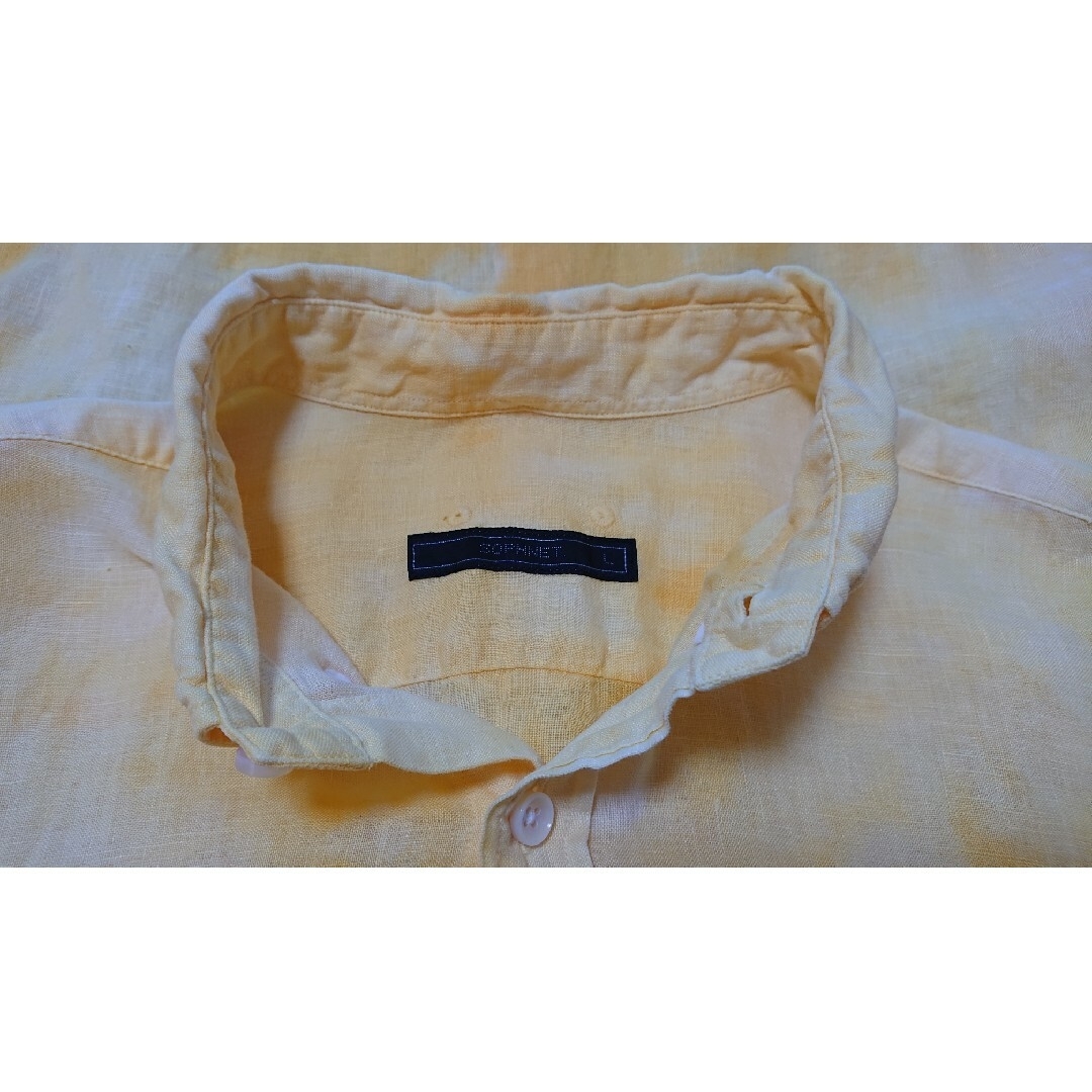 SOPHNET.(ソフネット)のbolao様専用 リネンシャツ ペイント加工 パンツ  計2点 メンズのトップス(シャツ)の商品写真
