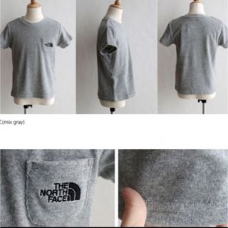 ザノースフェイス(THE NORTH FACE)の140 cmノース フェイスパイルポケットT(Tシャツ/カットソー)