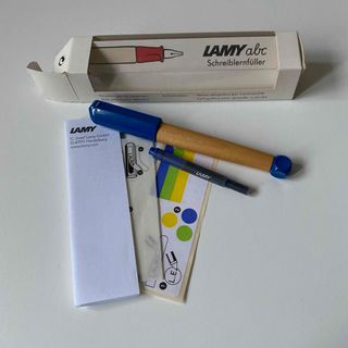 ラミー(LAMY)のLAMMY abc 万年筆 ブルー(ペン/マーカー)