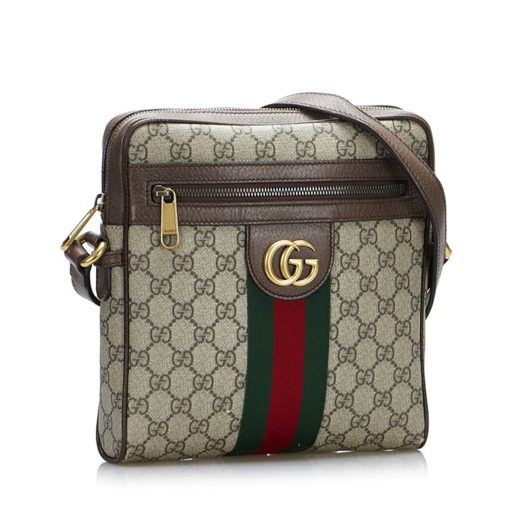 Gucci   グッチ GGスプリーム 斜め掛け ショルダーバッグ  PVC