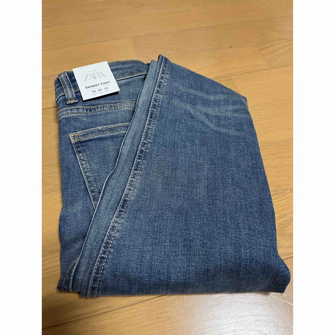 ZARA スキニーデニム　新品タグつきサイズ34