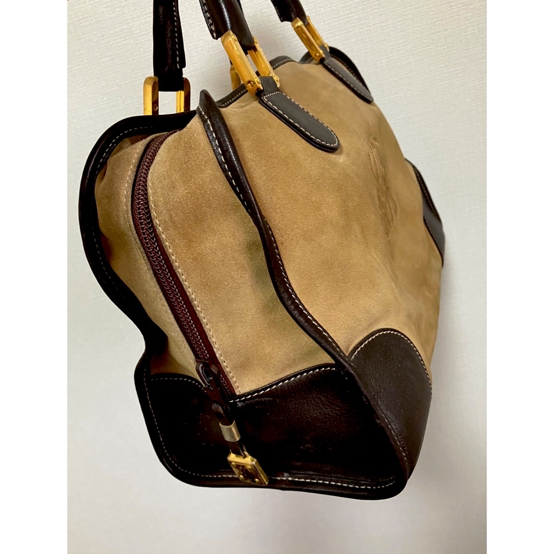LOEWE アマソナ スエード ボストンバッグ | wic-capital.net