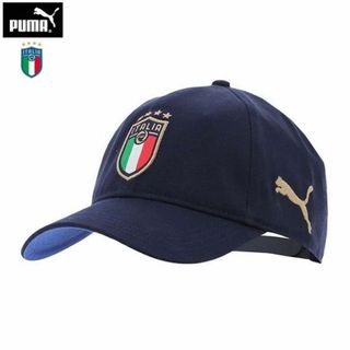 プーマ(PUMA)の★送料無料★UK直輸入★プーマ★イタリア FIGC チーム キャップ★紺x青金★(キャップ)