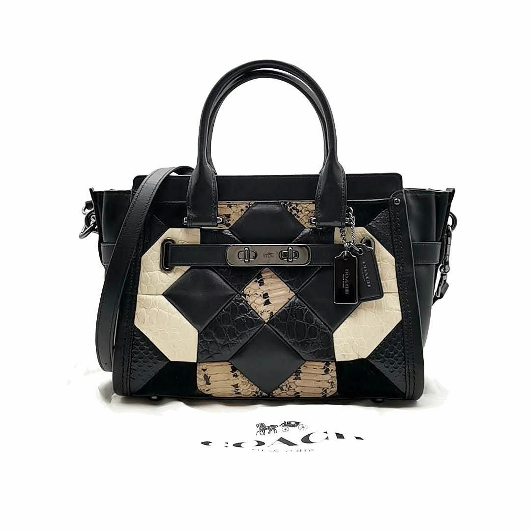 COACH - 超美品 コーチ COACH ショルダーバッグ スワッガー 03