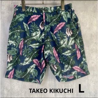 ティーケー(TK)のティーケー　TAKEO KIKUCHI  ハーフパンツ　L  綿78%(ショートパンツ)