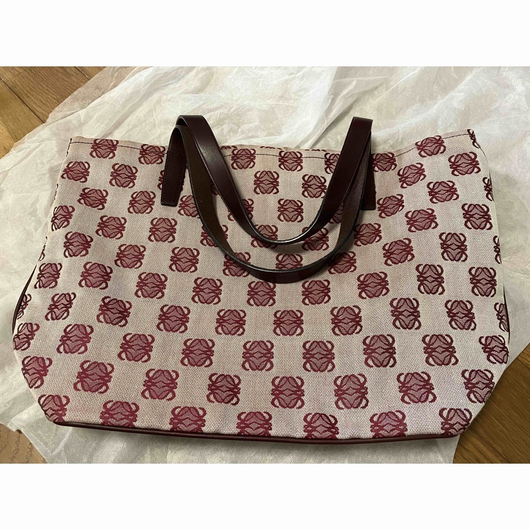 ロエベ LOEWE トートバッグ ハンドバッグ リピートアナグラム - トート