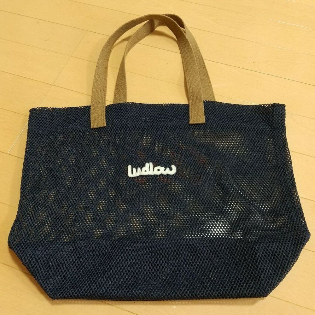 LUDLOW(ラドロー)のLUDLOW メッシュ Oui トート ラドロー フランス語 ウィ ウイ レディースのバッグ(トートバッグ)の商品写真