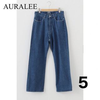 オーラリー(AURALEE)のAURALEE SELVEDGE LIGHT DENIM PANTS サイズ5(デニム/ジーンズ)