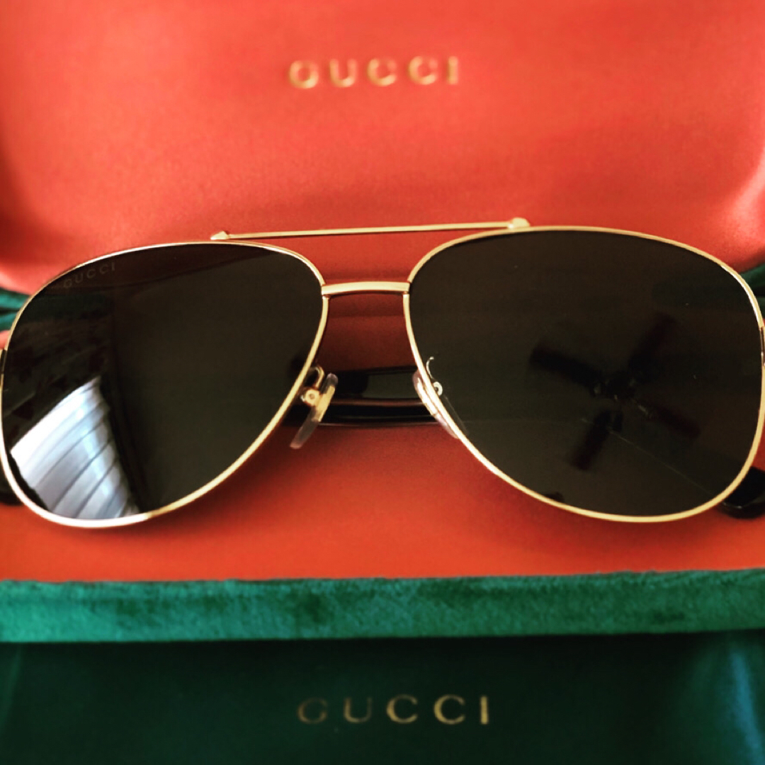 Gucci - GUCCI ティアドロップ サングラス 正規品の通販 by Donchan