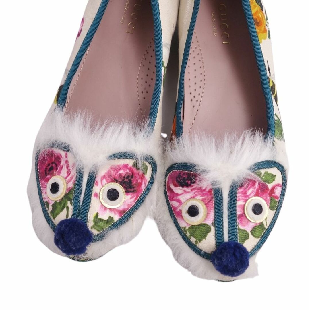 GUCCI - グッチ GUCCI パンプス チャイナシューズ 花柄 総柄 GUCCI - グッチ GUCCI パンプス チャイナシューズ 花柄 総柄
